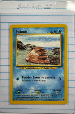 Pokemon Swinub 79/111 Neo Genesis Regular - Image 1