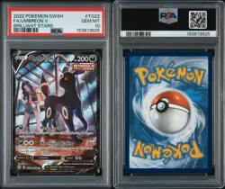 Umbreon V TG22/TG30 PSA 10 Brilliant Stars - Pokemon Card Game - Image 3