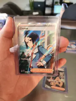 Cheren 258/217 Ascended Heroes NM/M Pokemon - Image 1