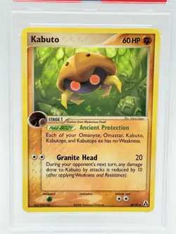 2006 PSA 9 Kabuto Legend Maker 36/92 Pokemon Card Low population - Image 2