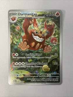 Pokemon Darmanitan 098/086 Illustration Rare Black Bolt - English -Ready To Ship - Image 1