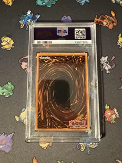 YuGiOh - Red Eyes Black Dragon Quarter Century STAMPED - PSA 9 MINT - Image 4