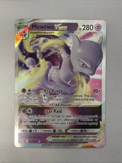 Mewtwo VSTAR Pokemon Go Pokemon TCG 031/078 Holo Ultra Rare - Image 1