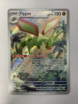 Pokemon Flygon 101/094 Illustration Rare Mega Evolutions Phantasmal Flames- NM - Image 1
