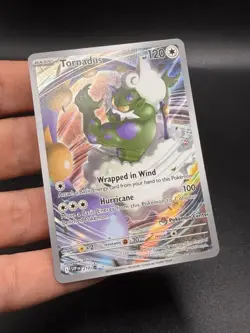 Pokemon TCG Tornadus 210 promo SV White Flare Pokemon Center Exclusive NM GQ3 - Image 2
