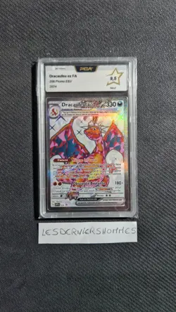Carte Pokemon "Dracaufeu ex 056 PROMO" - Gradee PCA 9,5 - Image 1