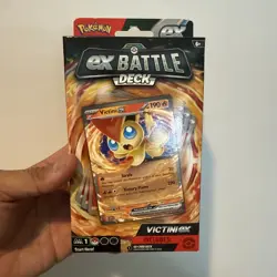 Pokemon ex Battle Deck Victini ex 60-Card English Deck Ready-to-Play Victini - Image 1
