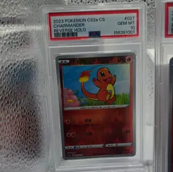 Pokemon PSA Graded 3x 2023 CS2a Reverse Holo Charmander Charmeleon Charizard - Image 2