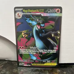 Mega Charizard X Ex 109/094 Pokemon Phantasmal Flames - Image 1