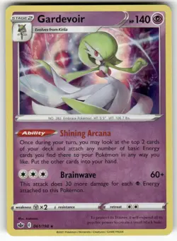 Gardevoir 061/198 Holo Rare Chilling Reign Pokemon Holo Near Mint - Image 1