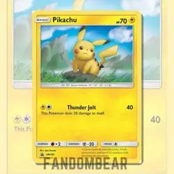Pikachu - SM183 Black Star PROMO Holo RARE 2019 Pokemon Card TCG MP - Image 3