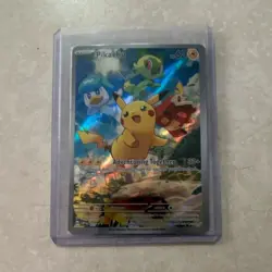 Pikachu 027/SV-P Sv-P Promotional Cards Holo Promo Pokemon TCG English - Image 1