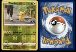 PIKACHU 027/078 POKEMON GO LP US SELLER - Image 1