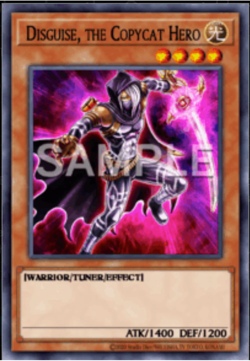 Yugioh! Disguise, the Copycat Hero DOOD-EN081 Doom of Dimensions PREORDER - Image 1