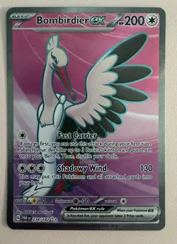 POKEMON TCG Bombirdier ex 234/182 SV04: Paradox Rift Holo - Image 1