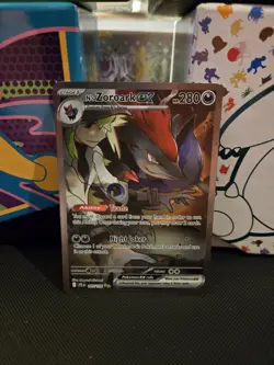 Pokemon N's Zoroark ex 185/159 Journey Together-Special Illustration Rare (NM) - Image 1