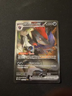 Pokemon N's Zoroark ex 185/159 Journey Together-Special Illustration Rare (NM) - Image 3