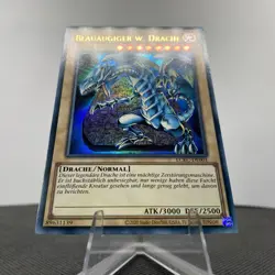 Yugioh Blauaugiger W. Drache LCKC-DE001 Ultra Rare Near Mint V3 - Image 4