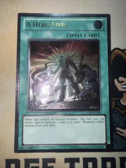 Yu-Gi-Oh A Hero Lives GENF-EN098 Ultimate Rare Unlimited VLP EU - Image 3