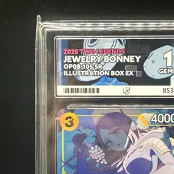 Jewelry Bonney OP08-105 SR Illustration Box EX One Piece Card ACE 10 - Image 2