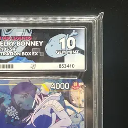 Jewelry Bonney OP08-105 SR Illustration Box EX One Piece Card ACE 10 - Image 3