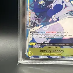 Jewelry Bonney OP08-105 SR Illustration Box EX One Piece Card ACE 10 - Image 5