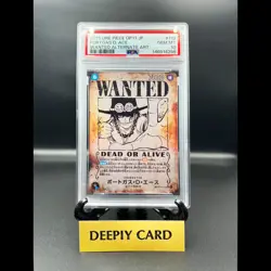 PSA 10 Ace OP13-119 SP Alt Art SEC Wanted Carrying on His Will One Piece Card JP - Image 1