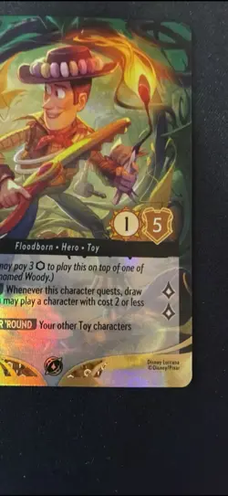 Disney Lorcana Woody - Jungle Guide Floodborn FOIL set championship 54/P3 EN - Image 4