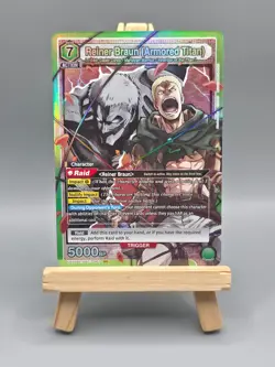 Union Arena: Attack on Titan - Reiner Braun (Armored Titan) SR UE10BT/AOT-1-061 - Image 1