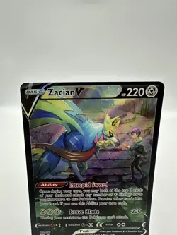 Zacian V TG21/TG30 Ultra Rare Astral Radiance Trainer Gallery Pokemon Card - Image 2