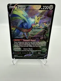 Zacian V TG21/TG30 Ultra Rare Astral Radiance Trainer Gallery Pokemon Card - Image 3