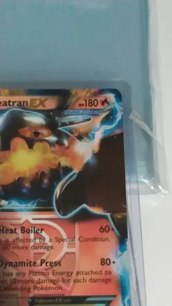 Heatran EX Team Plasma 13/116 Plasma Freeze Pokemon Card NM Ultra Rare Holo - Image 4