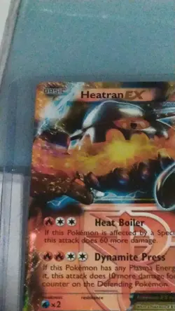 Heatran EX Team Plasma 13/116 Plasma Freeze Pokemon Card NM Ultra Rare Holo - Image 5