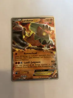 Landorus EX 89/149 Boundaries Crossed pokemon cards TCG - Image 1