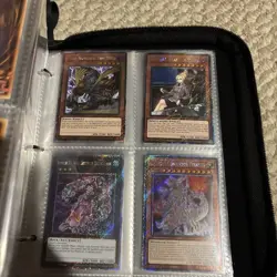 YU GI OH BINDER ALL PLATINUM SECRET RARE CARDS (70) NM CONDITION - Image 5