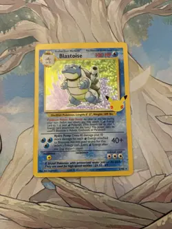 Blastoise 2/102 Celebrations Pokemon Classic Collection Holo Card Near Mint - Image 1