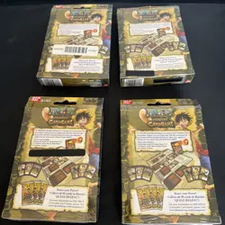 ONE PIECE CCG The Quest Begins Starter Set Card Game 4 Deck’s BANDAI 2005 new - Image 3