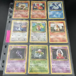 Vintage ⭐Complete Pokemon Base Set Common Uncommon Cards 1999⭐Pokemon Base set - Image 1