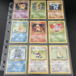 Vintage ⭐Complete Pokemon Base Set Common Uncommon Cards 1999⭐Pokemon Base set - Image 3