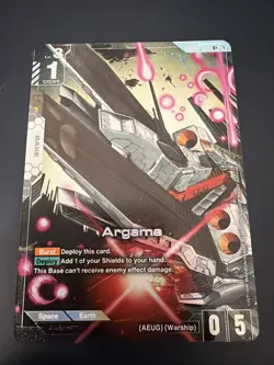 Gundam Card Game - GD02-129 - R+ Argama - Pack Fresh - Image 1