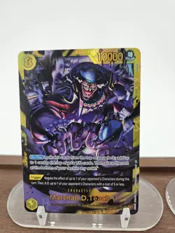 Bandai ONE PIECE Card Game Marshall D. Teach OP06-119 Special Foil x2 SEC - Image 2