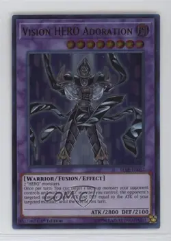 Vision HERO Adoration 1st Ed. YuGiOh Battles of Legends: Light's Revenge - Image 1