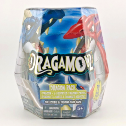 Dragamonz Dragon Pack mini figure single mystery pack 6 trading card Spin Master - Image 1