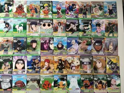 Naruto Mythos TCG Konoha Shido 1st Ed. All 103 Common & Uncommon FullArt Cards - Image 3