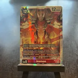 Digimon Card Game Jesmon BT23-013 SR Super Rare BT23 Hackers Slumber - Image 1