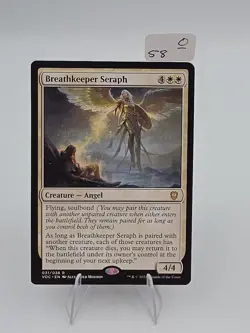 Breathkeeper Seraph Commander: Innistrad: Crimson Vow Regular - Image 4