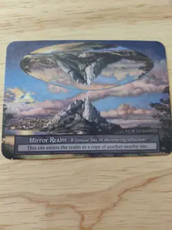 Mirror Realm - Unique - Beta - Sorcery: Contested Realm Near Mint - Image 1