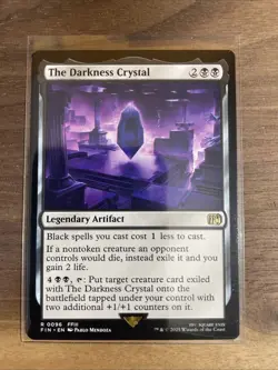 MTG The Darkness Crystal Final Fantasy Magic the Gathering NM - Image 1