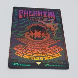 MTG Lord of the Rings - Palantir of Orthanc - Borderless poster FOIL NM - Image 2