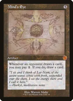 Mind's Eye: MtG Magic Schematic Brothers' War Retro Artifacts Mythic - Image 1